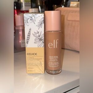 E.L.F Halo Glow Liquid Filter & Hair Growth Oil Bundle